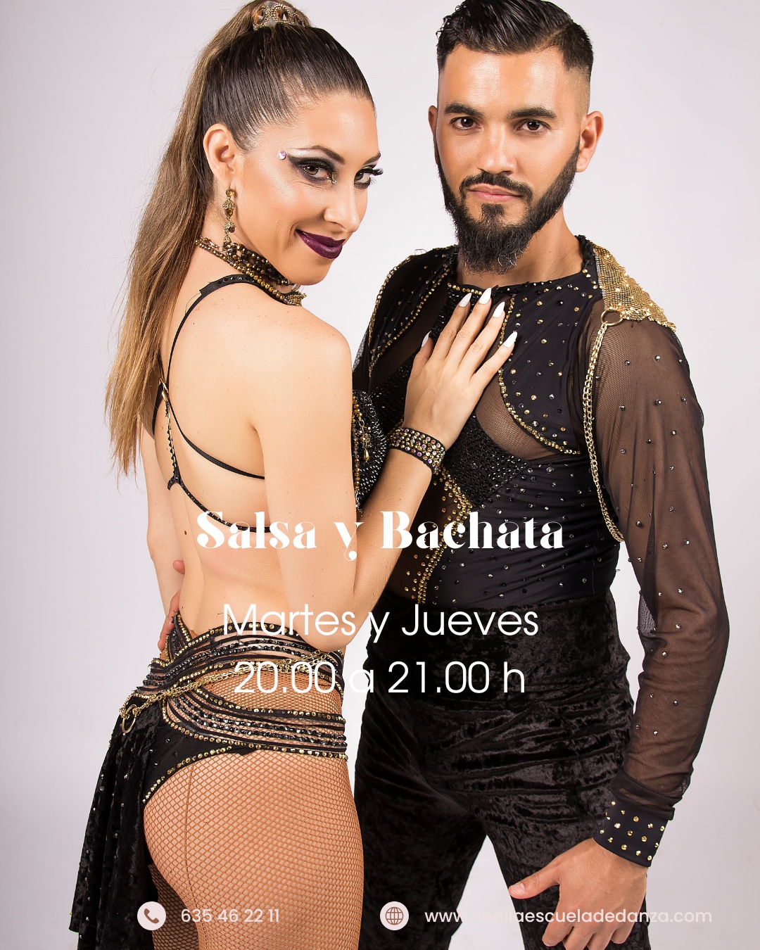 Clases de salsa y bachata en pareja